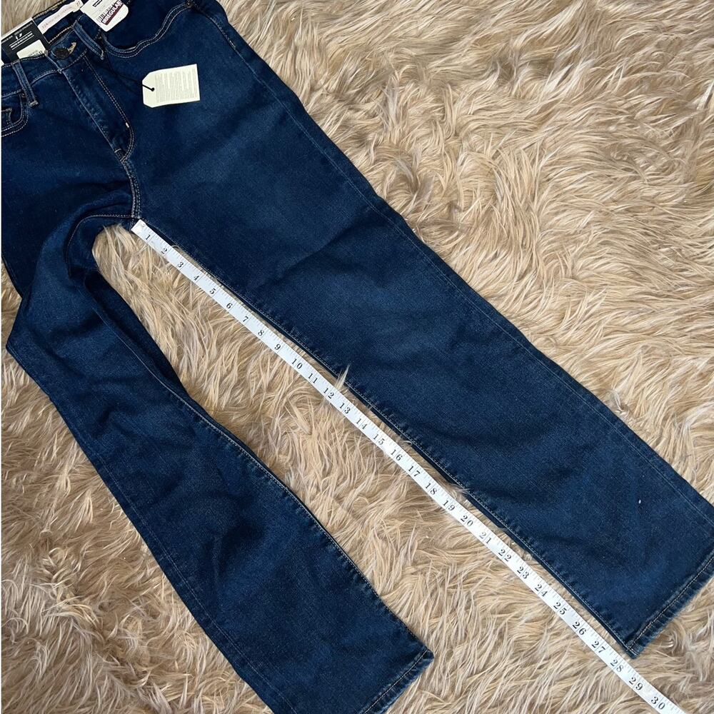 New Levi's womens 724 High Rise Slim Straight Denim Jeans Size 27 X 28 - Picture 6 of 10